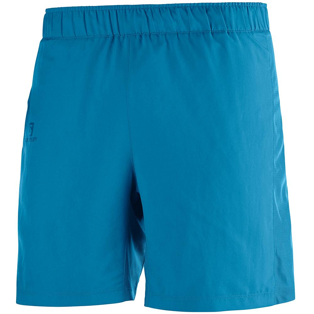 Shorts Salomon Homme Bleu - Salomon AGILE 7" M - France (2467-WHXCI)